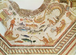 Detalle de Peces, de Vega Baja de Roman